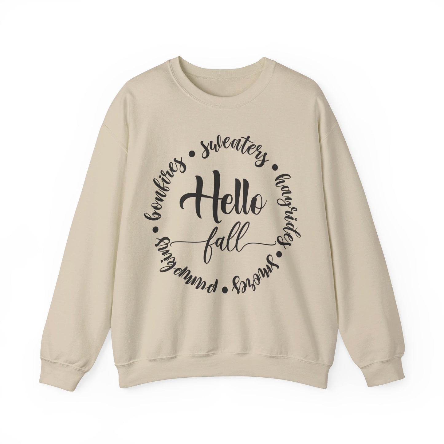 Hello Fall | Unisex Heavy Blend™ Crewneck Sweatshirt