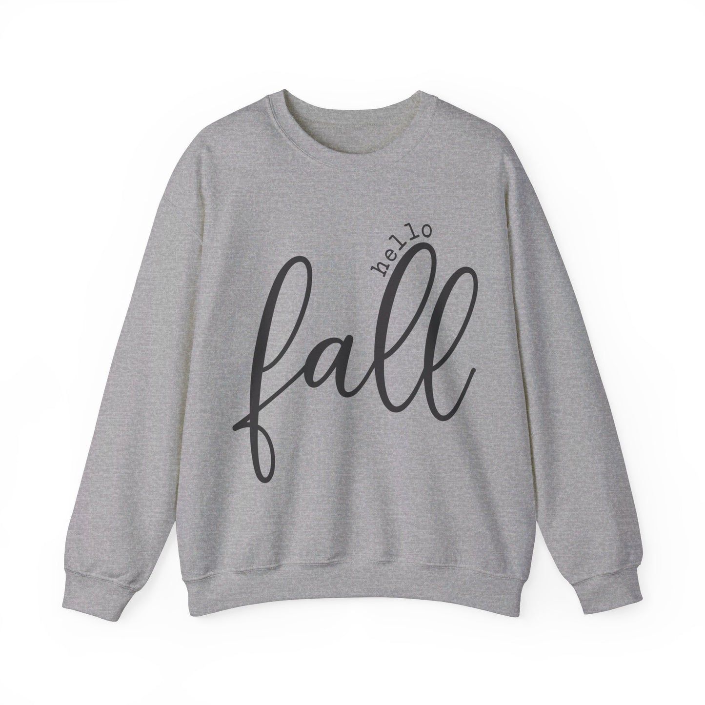 Hello Fall Simple | Unisex Heavy Blend™ Crewneck Sweatshirt