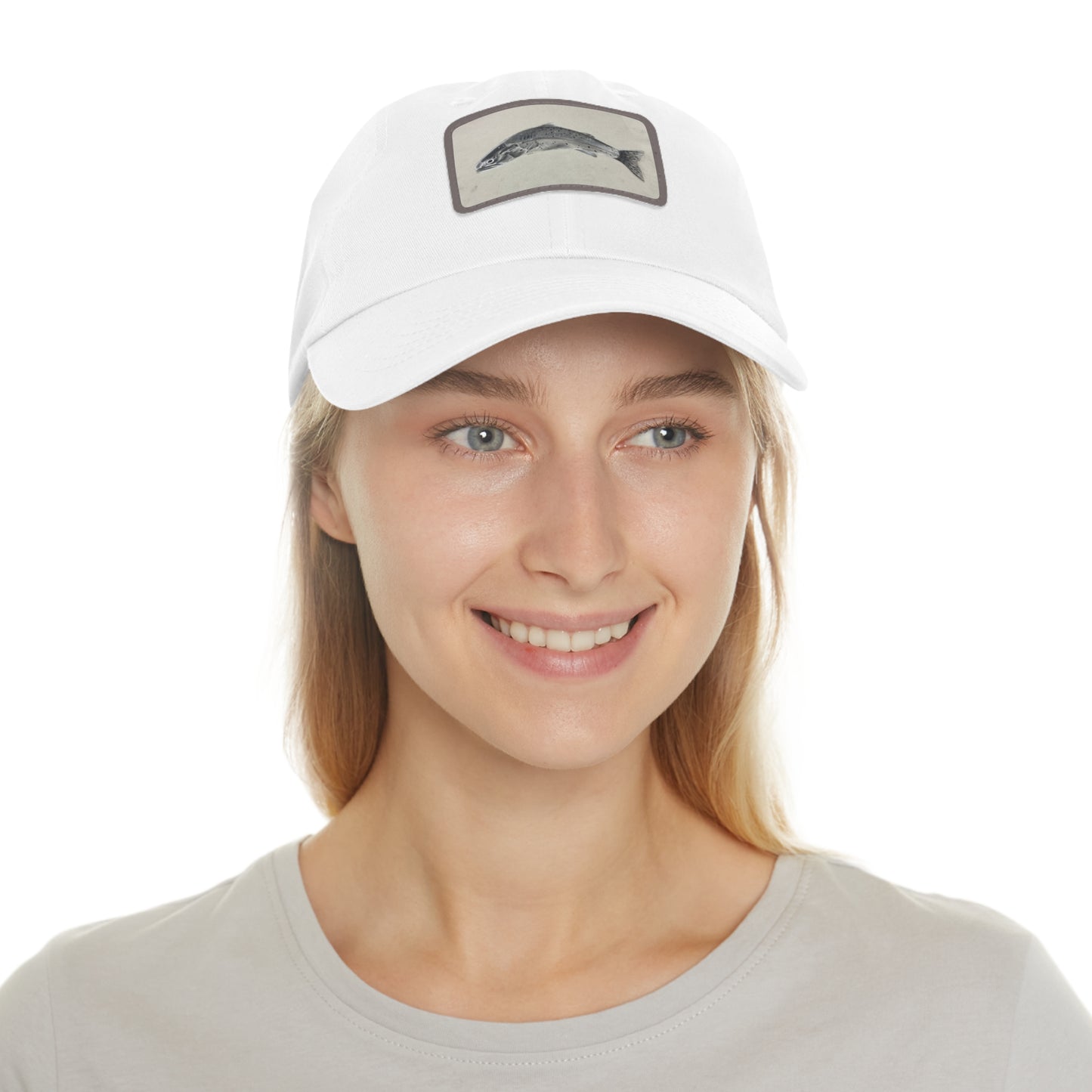 Cutthroat Hat with Leather Patch (Rectangle)