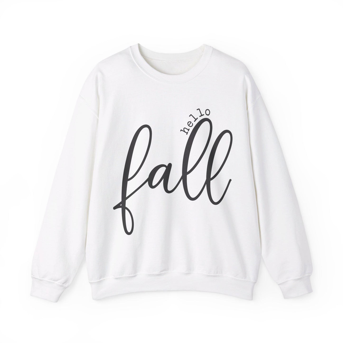Hello Fall Simple | Unisex Heavy Blend™ Crewneck Sweatshirt