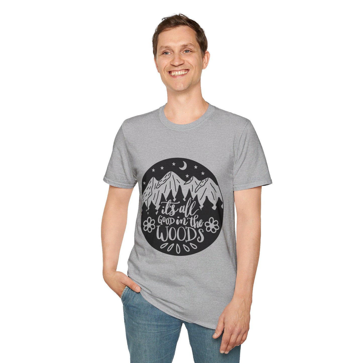 It's All Good in the Woods | Unisex Softstyle T-Shirt