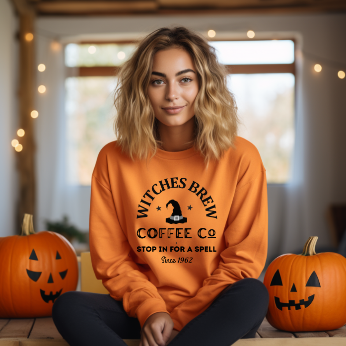 Witches Brew Coffee Co | Unisex Heavy Blend™ Crewneck Sweatshirt