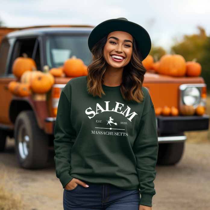 SALEM MASS. | Unisex Heavy Blend™ Crewneck Sweatshirt