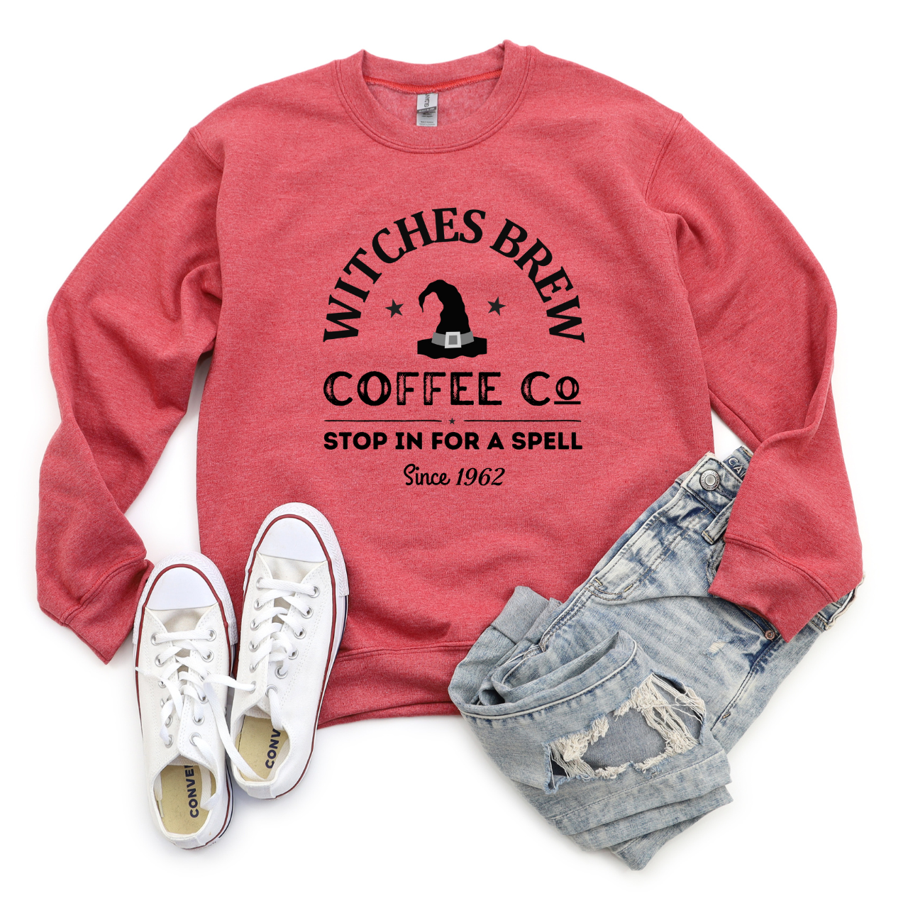 Witches Brew Coffee Co | Unisex Heavy Blend™ Crewneck Sweatshirt