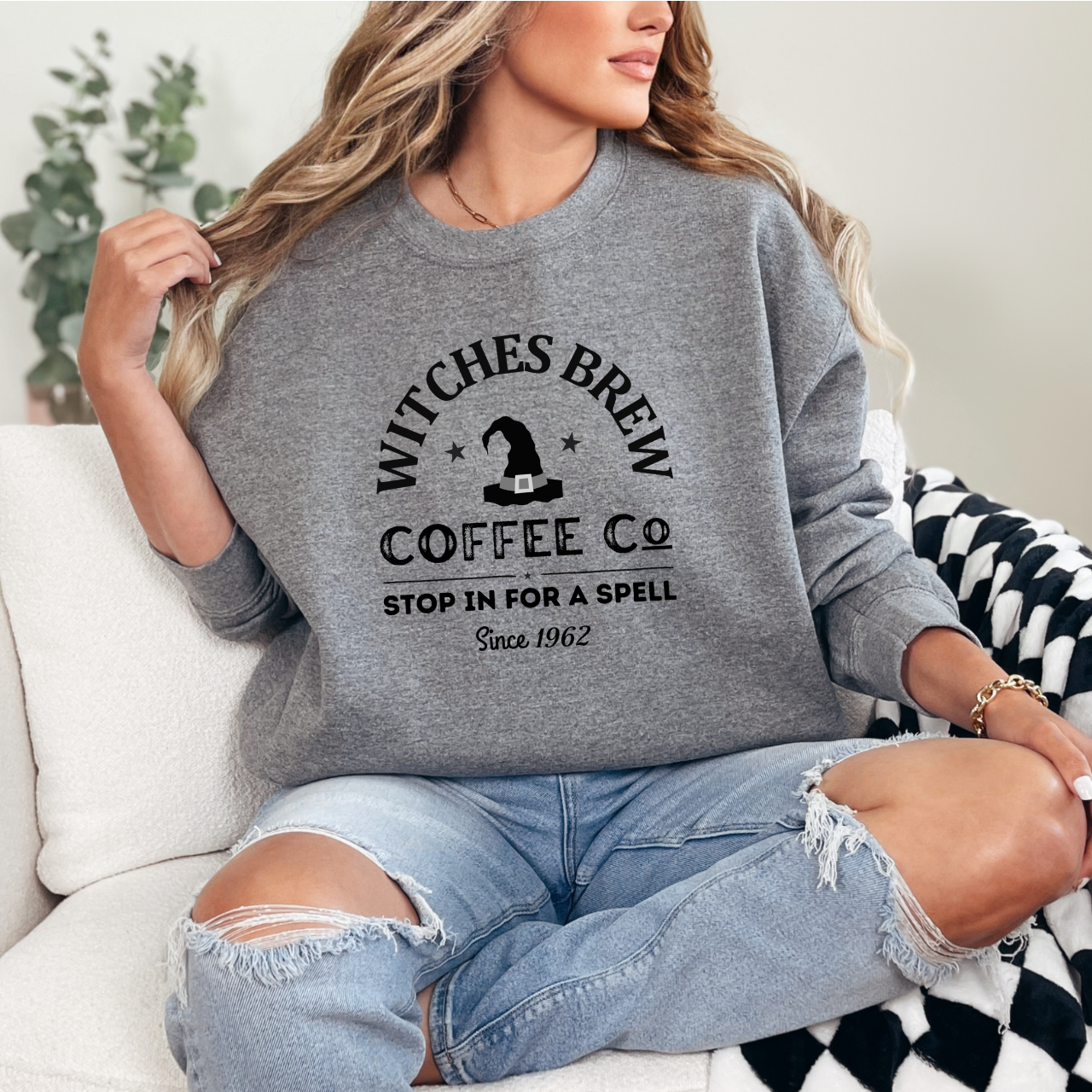 Witches Brew Coffee Co | Unisex Heavy Blend™ Crewneck Sweatshirt