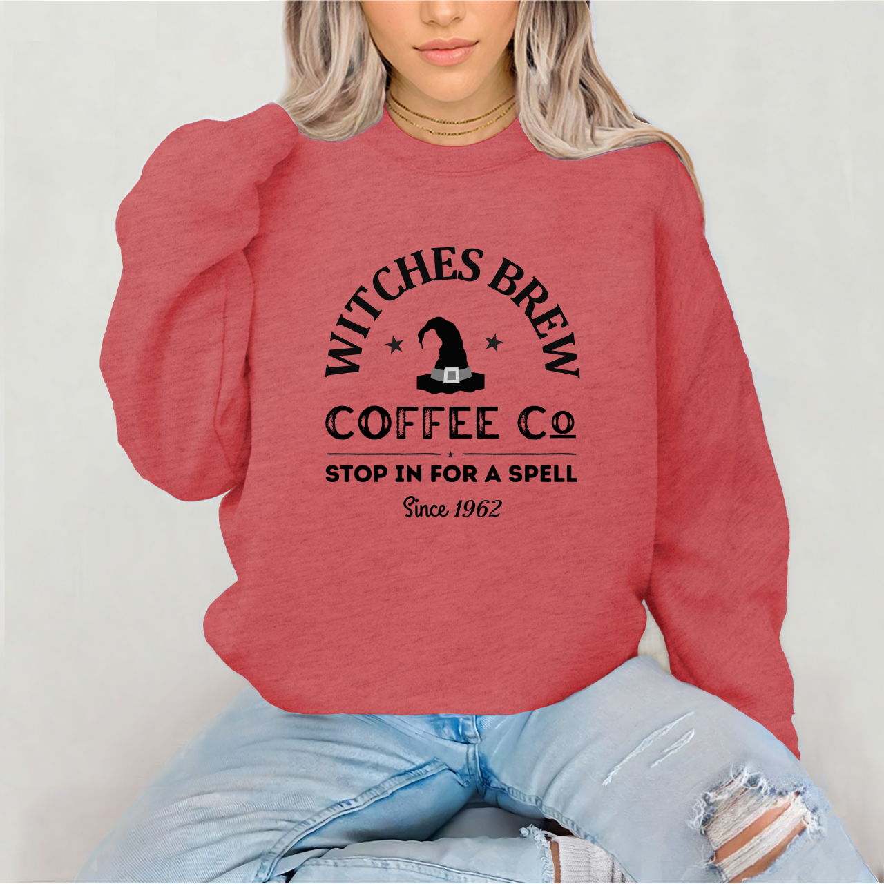 Witches Brew Coffee Co | Unisex Heavy Blend™ Crewneck Sweatshirt