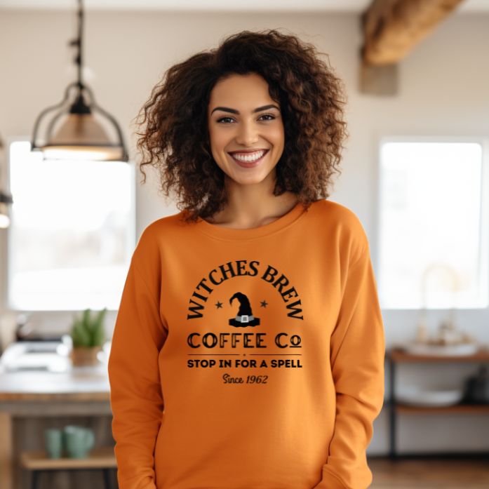 Witches Brew Coffee Co | Unisex Heavy Blend™ Crewneck Sweatshirt