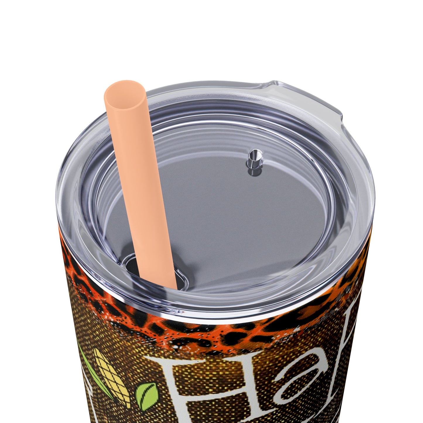 Thanksgiving | Skinny Tumbler with Straw, 20oz