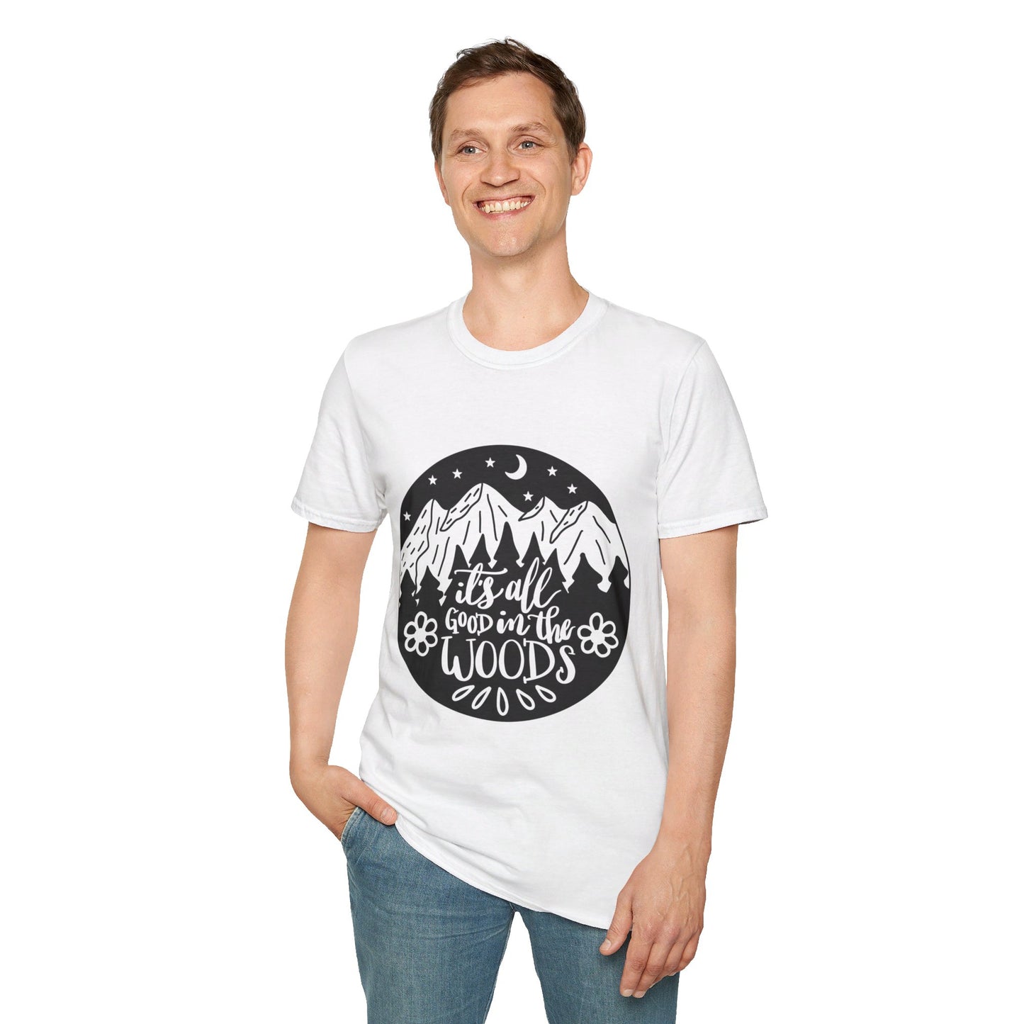 It's All Good in the Woods | Unisex Softstyle T-Shirt