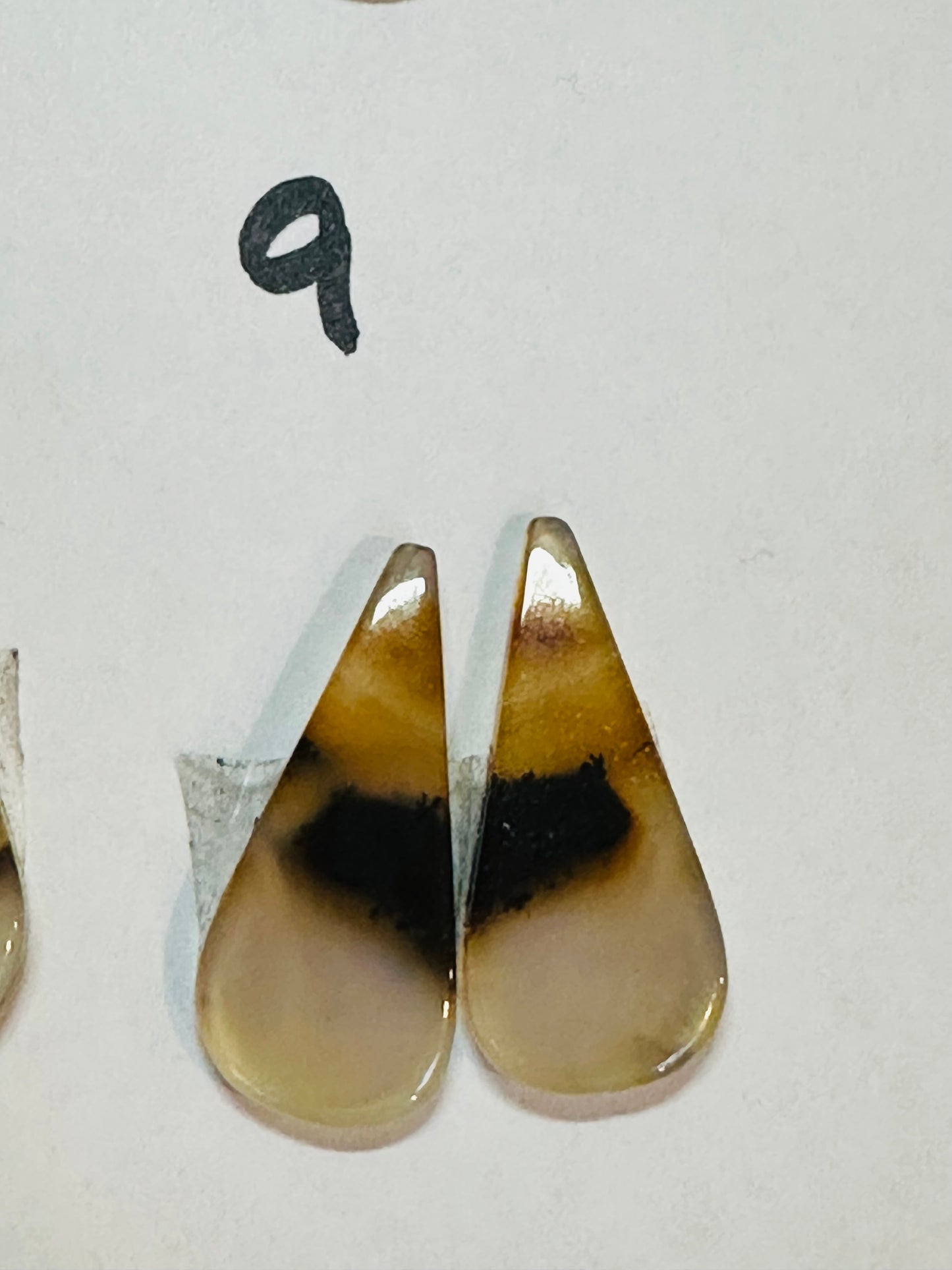 Yellowstone River Agate Earrings, Hand Made to Order, sterling silver