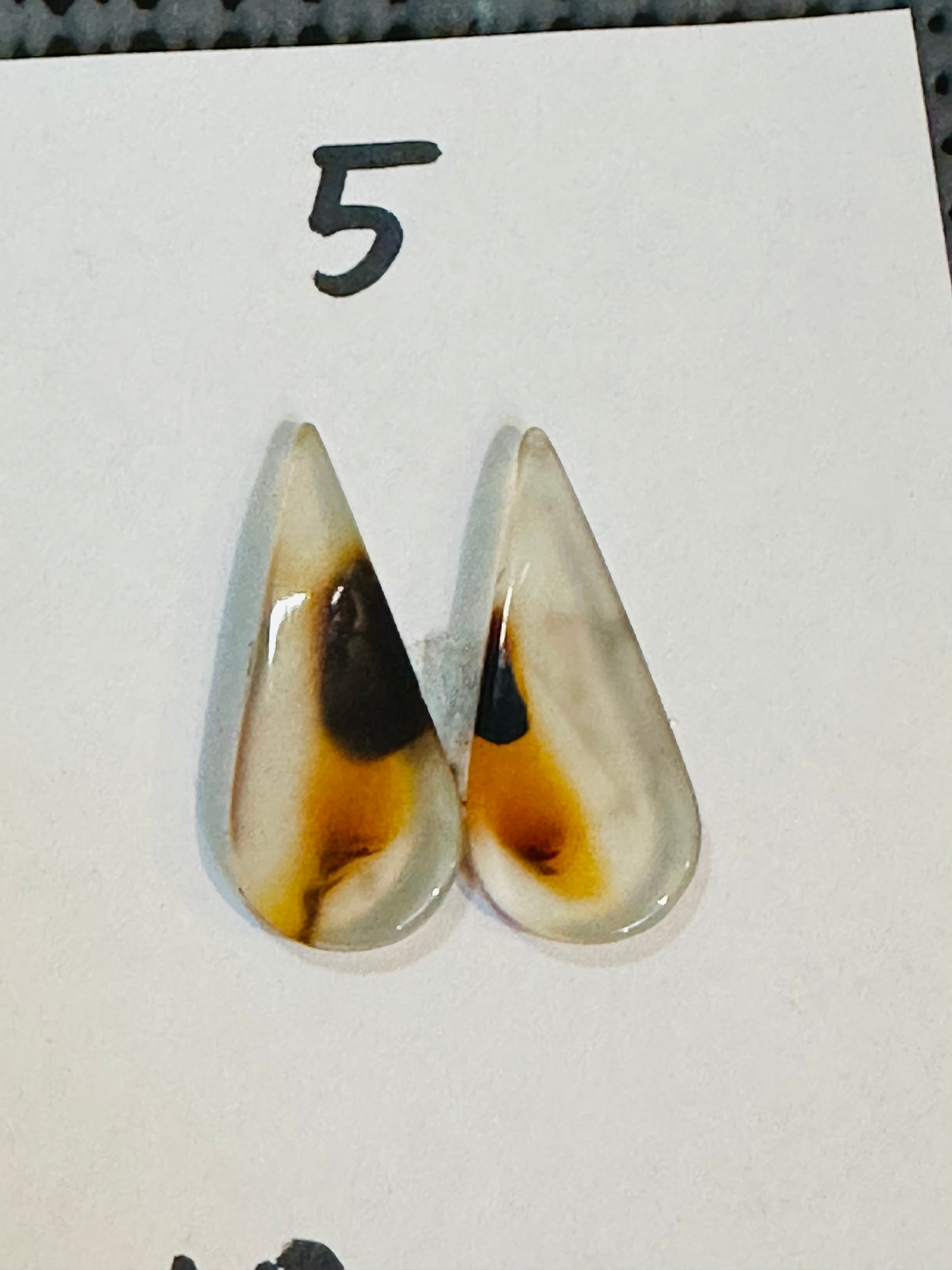 Yellowstone River Agate Earrings, Hand Made to Order, sterling silver