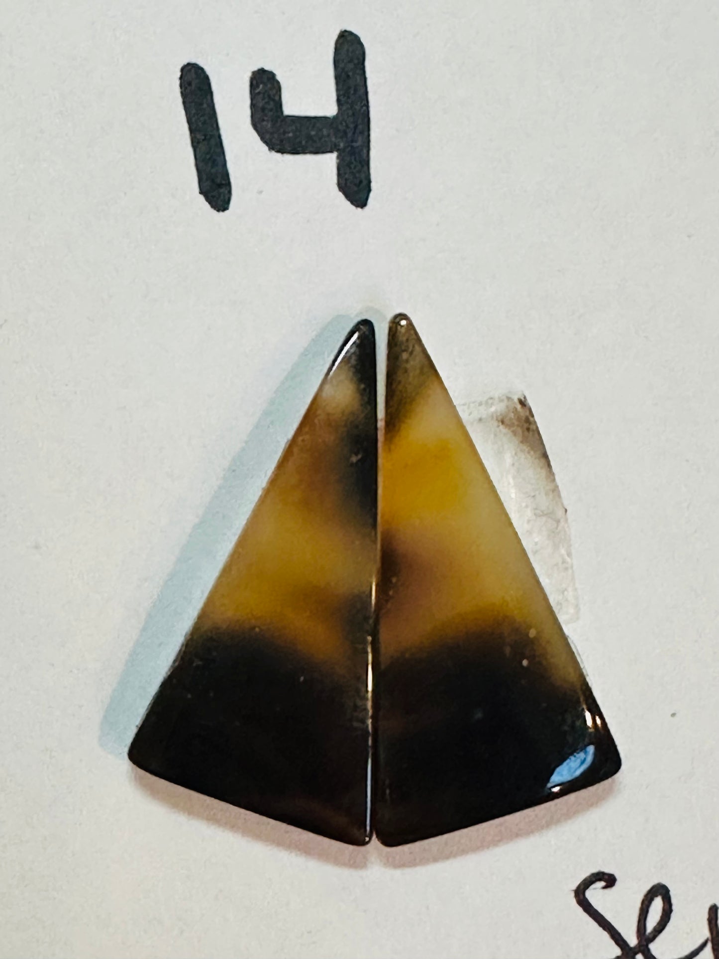 Yellowstone River Agate Earrings, Hand Made to Order, sterling silver