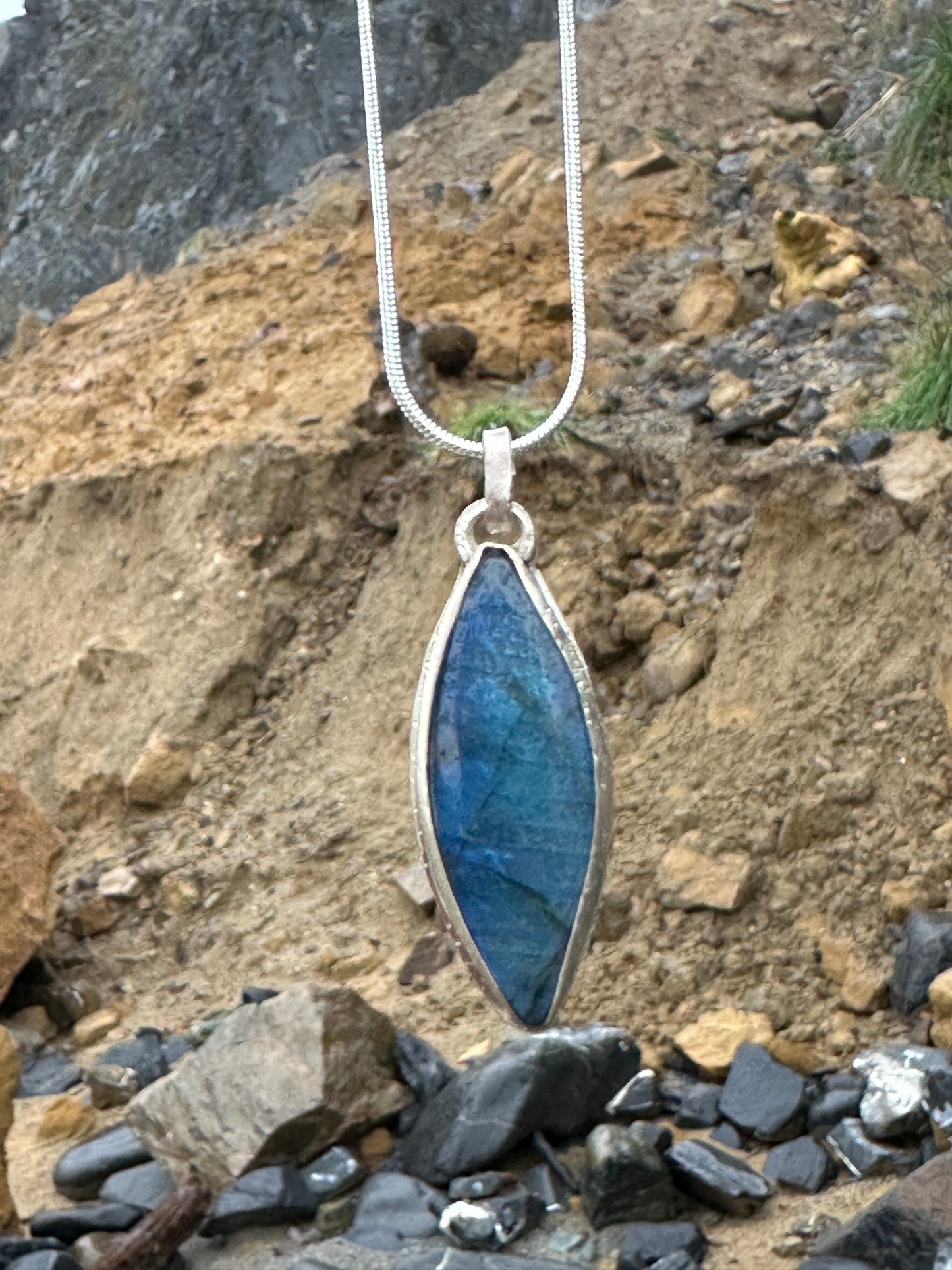 Fun Boho Labradorite Pendant