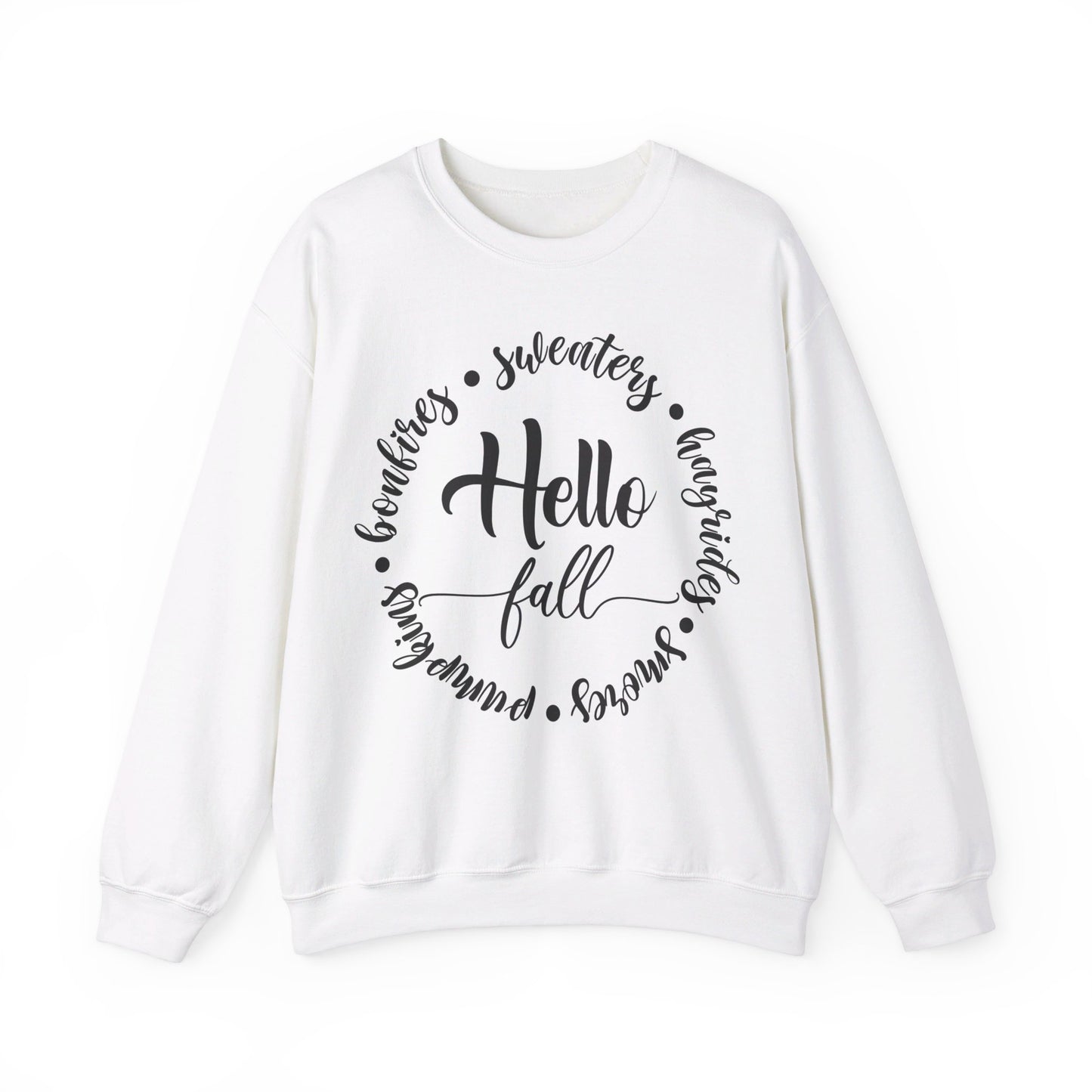 Hello Fall | Unisex Heavy Blend™ Crewneck Sweatshirt