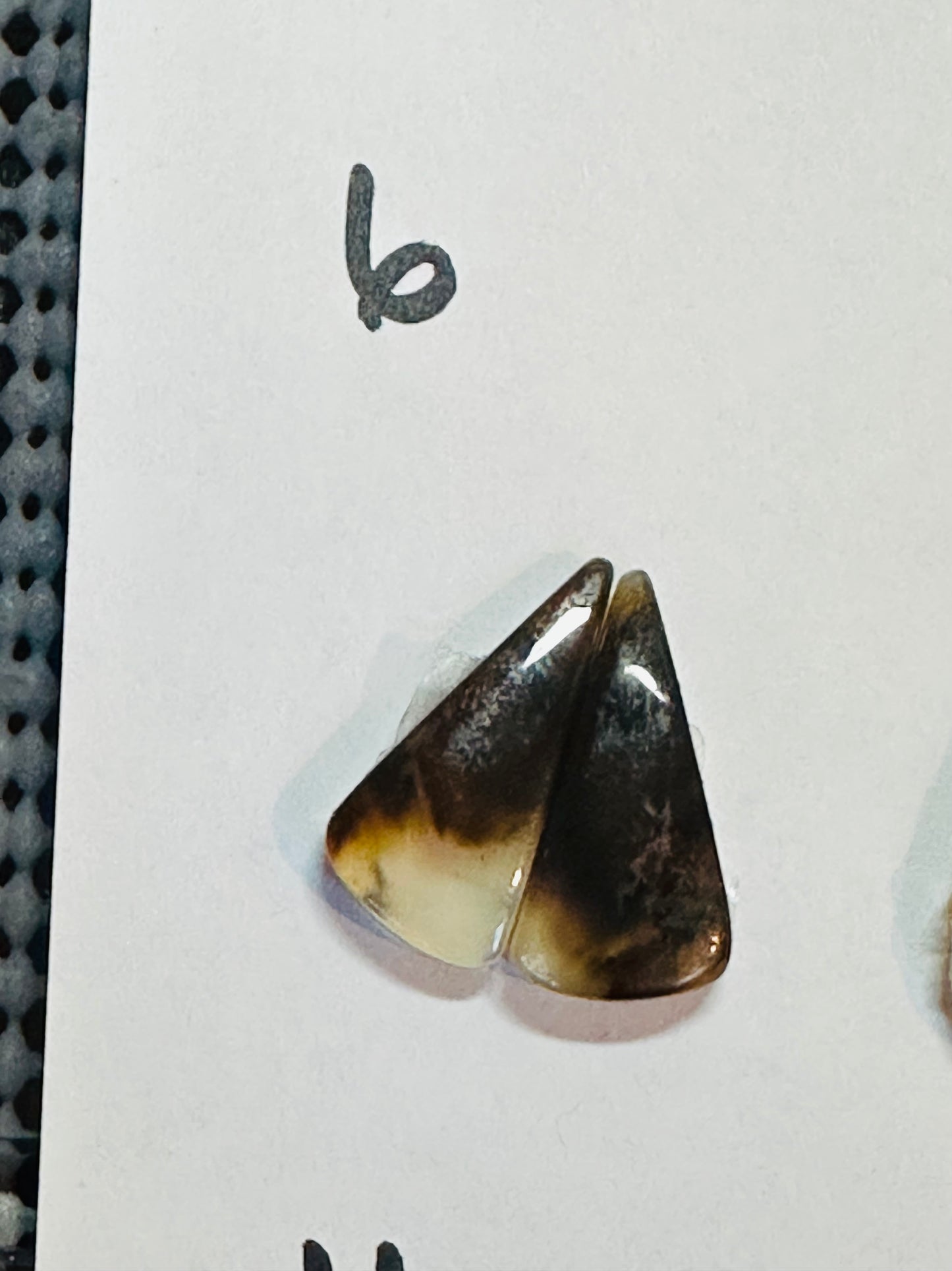 Yellowstone River Agate Earrings, Hand Made to Order, sterling silver