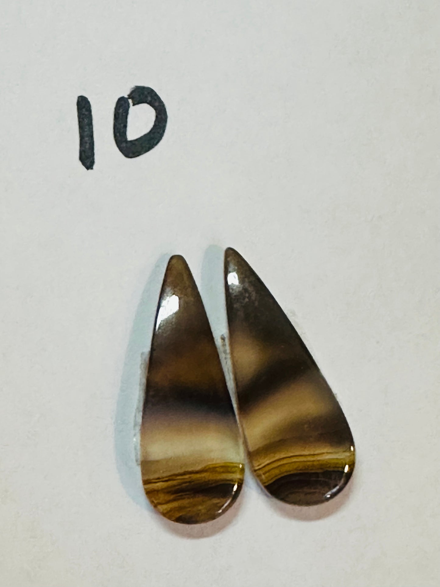 Yellowstone River Agate Earrings, Hand Made to Order, sterling silver