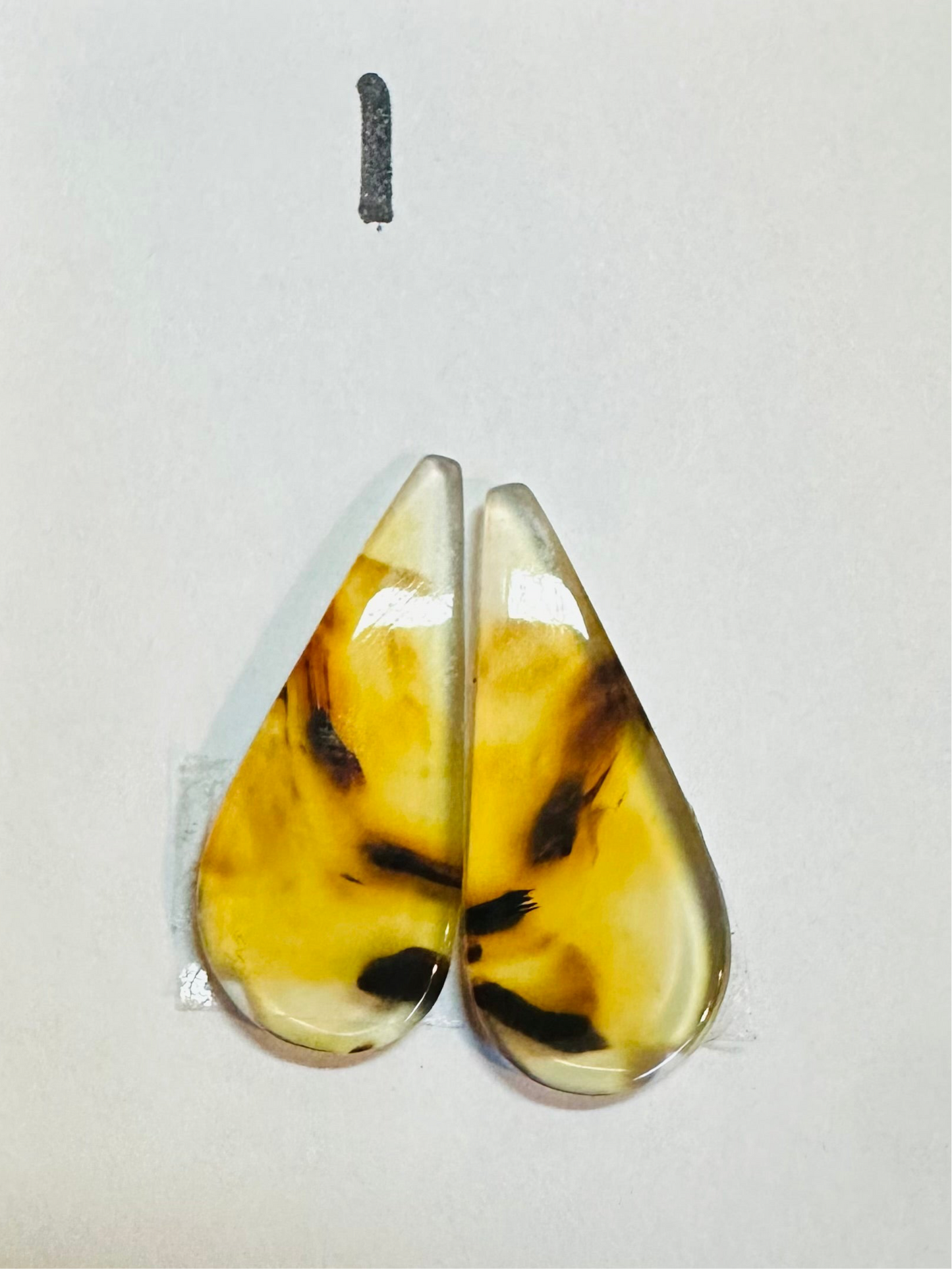 Yellowstone River Agate Earrings, Hand Made to Order, sterling silver