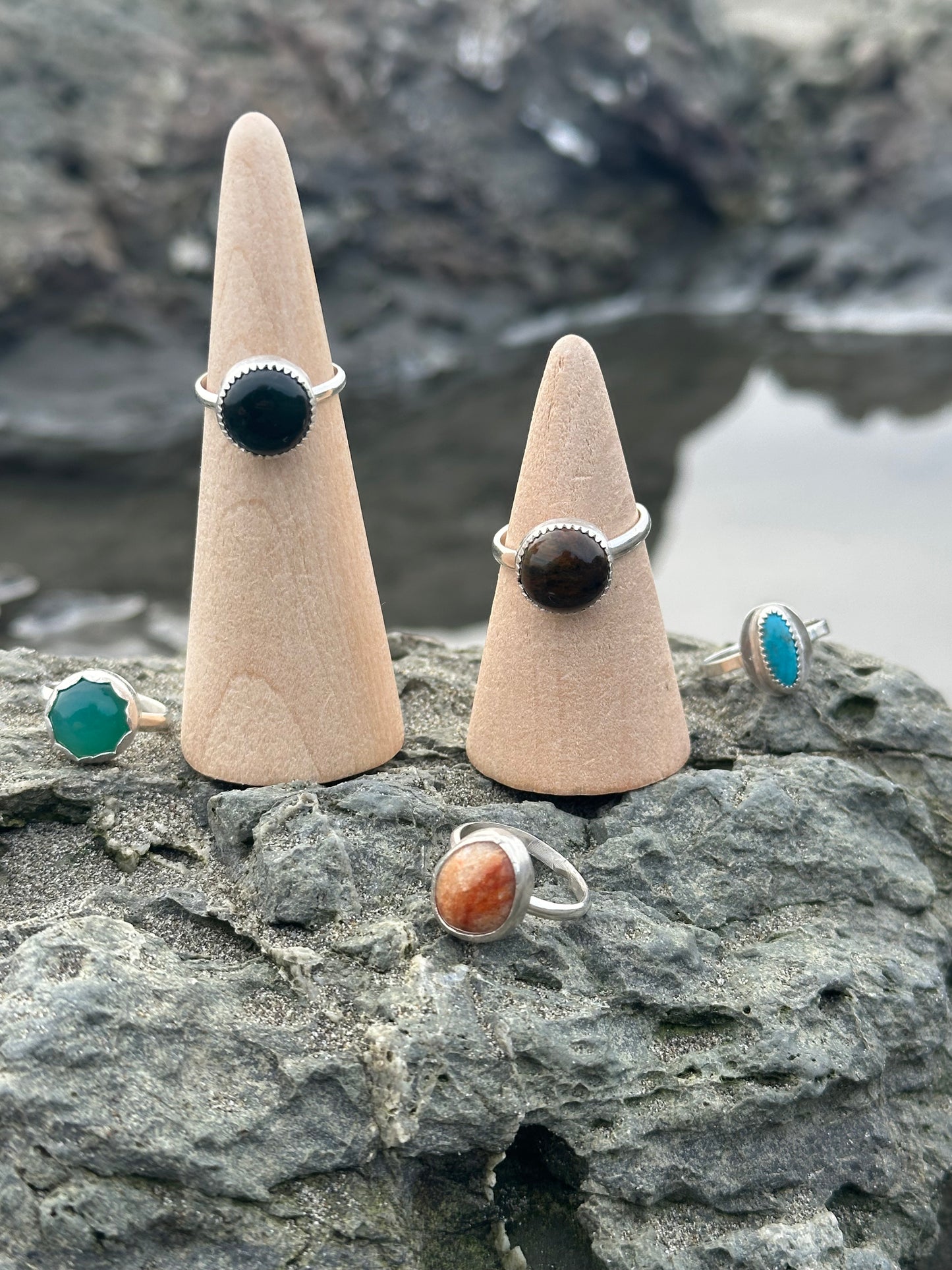 Small Boho Turquoise, size 5.5