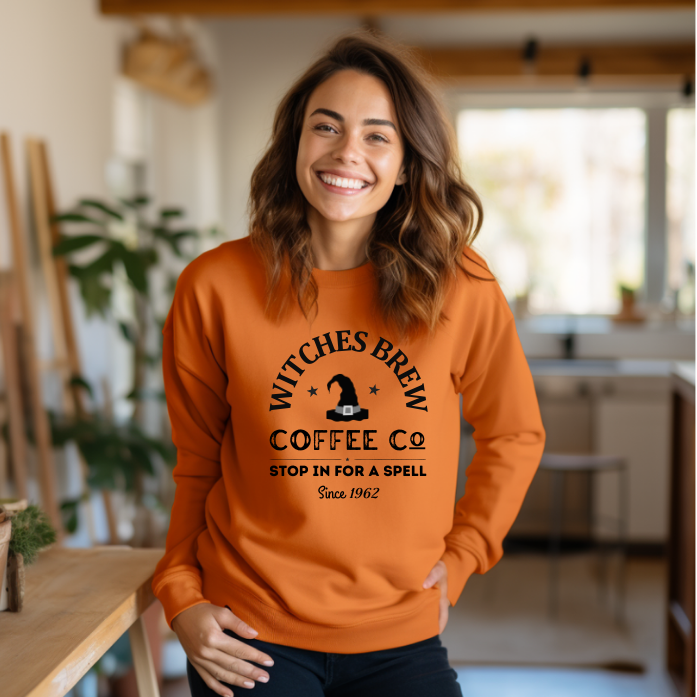 Witches Brew Coffee Co | Unisex Heavy Blend™ Crewneck Sweatshirt