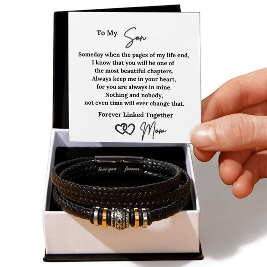 To My Son - Love You Forever | Bracelet WB