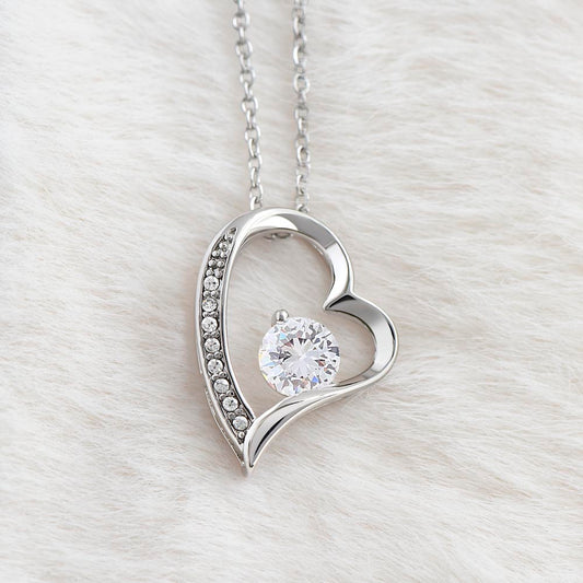 To My Loving Mom, from Son | Forever Love Necklace | BG