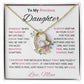 To My Precious Daughter, Love Mom | Forever Love Necklace